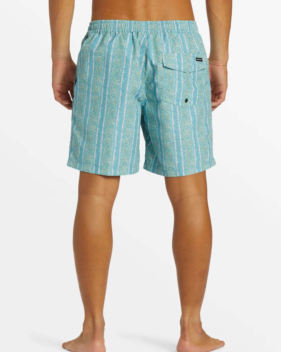 Quiksilver Boardshorts | Boardshorts>Remade Mix 17" Swim Trunks ALASKANBLUE