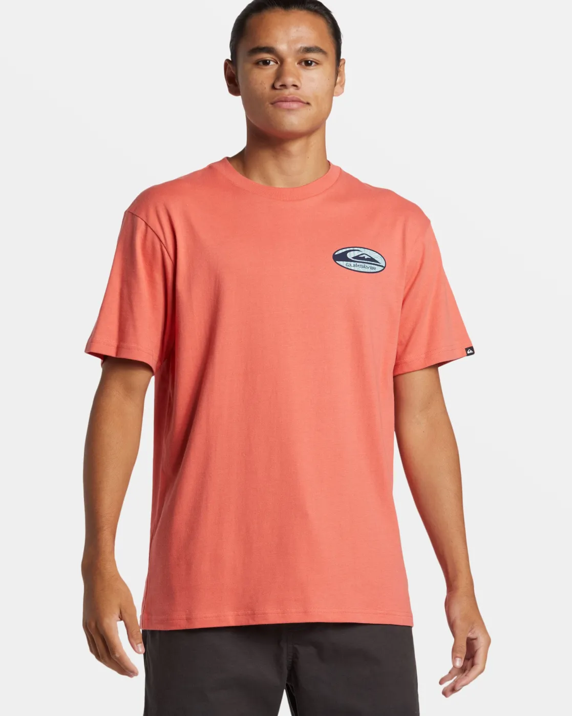 Quiksilver Tees>Retro Link T-Shirt SPICEDCORAL