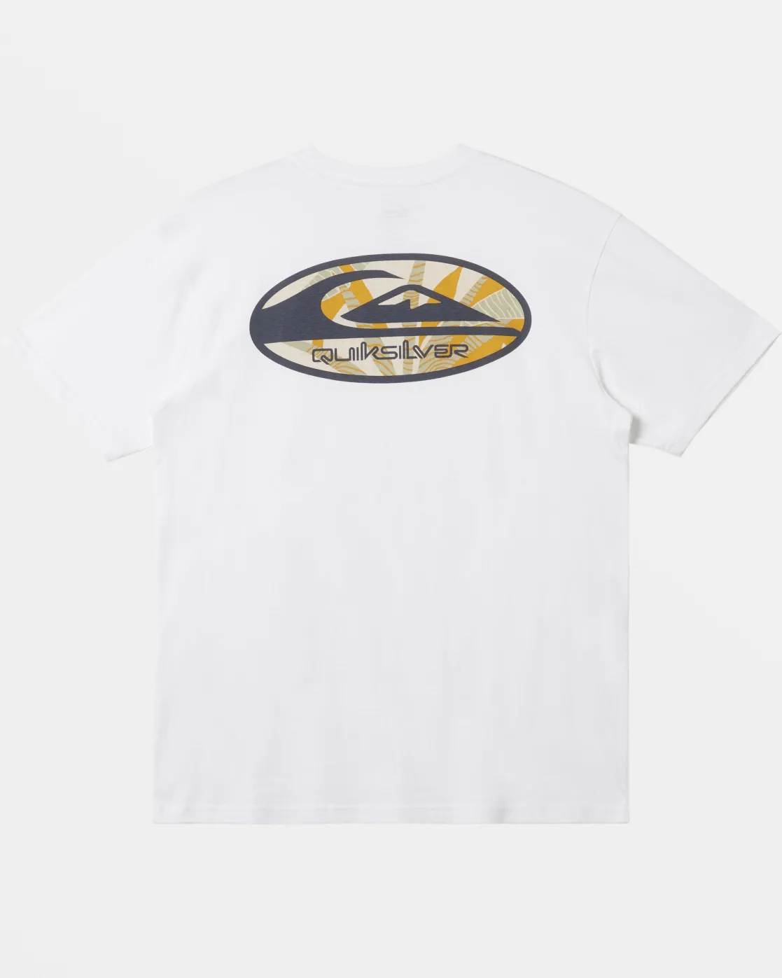 Quiksilver Tees>Retro Link T-Shirt WHITE