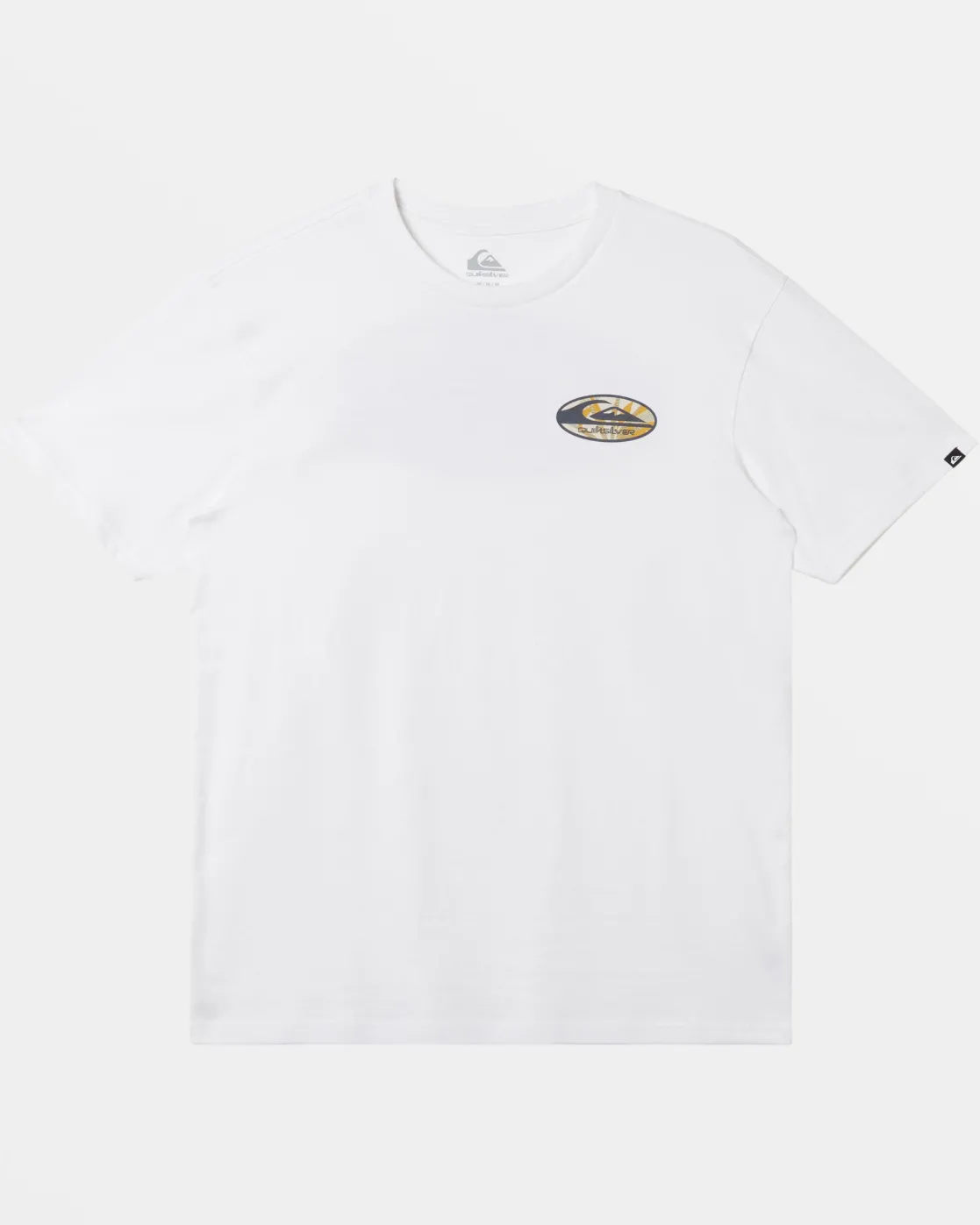 Quiksilver Tees>Retro Link T-Shirt WHITE