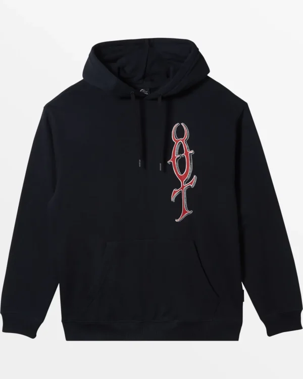 Quiksilver Sweatshirts & Hoodies>Rick Griffin Mercury Hoodie BLACK