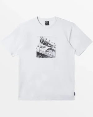 Quiksilver Tees>Rick Griffin Pipeline T-Shirt - WHITE