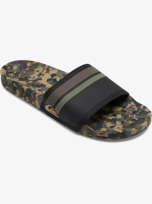 Quiksilver Sandals>Rivi Slides GREEN2