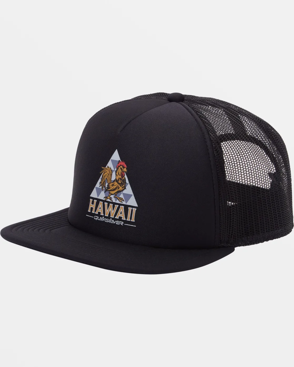 Quiksilver Hats>Roosting Trucker Hat BLACK