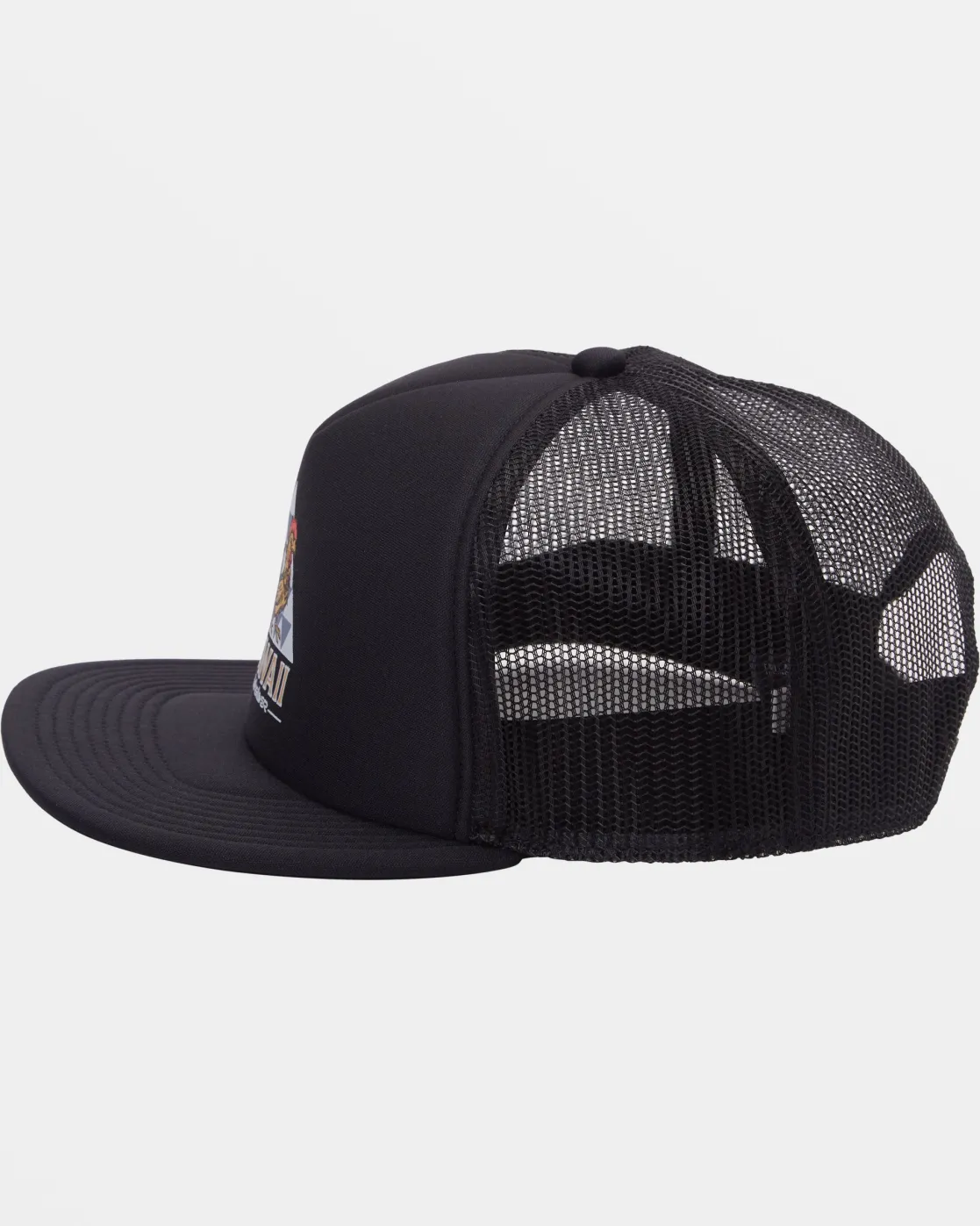 Quiksilver Hats>Roosting Trucker Hat BLACK