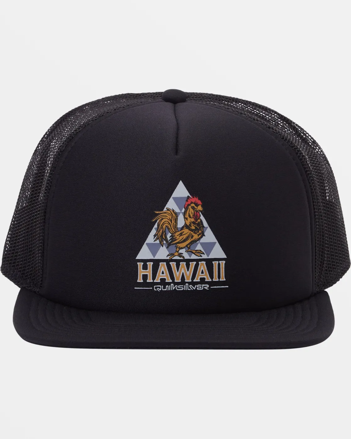 Quiksilver Hats>Roosting Trucker Hat BLACK