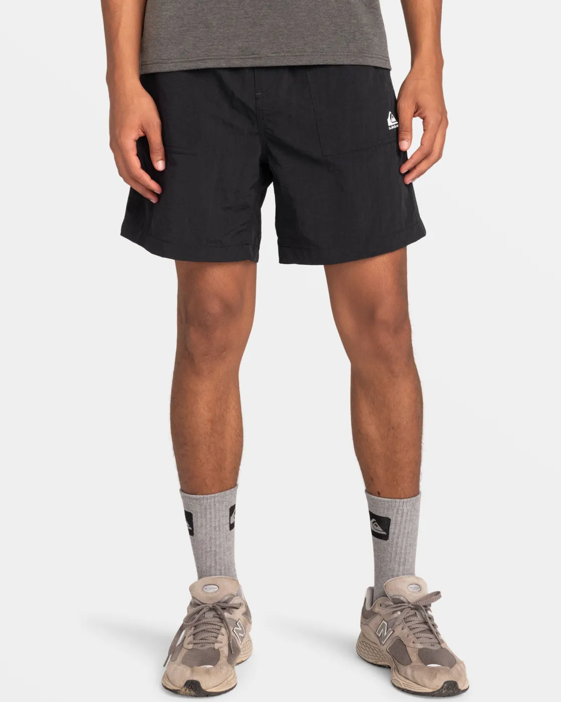 Quiksilver Shorts & Amphibians>Run Ashore 18" Shorts BLACK