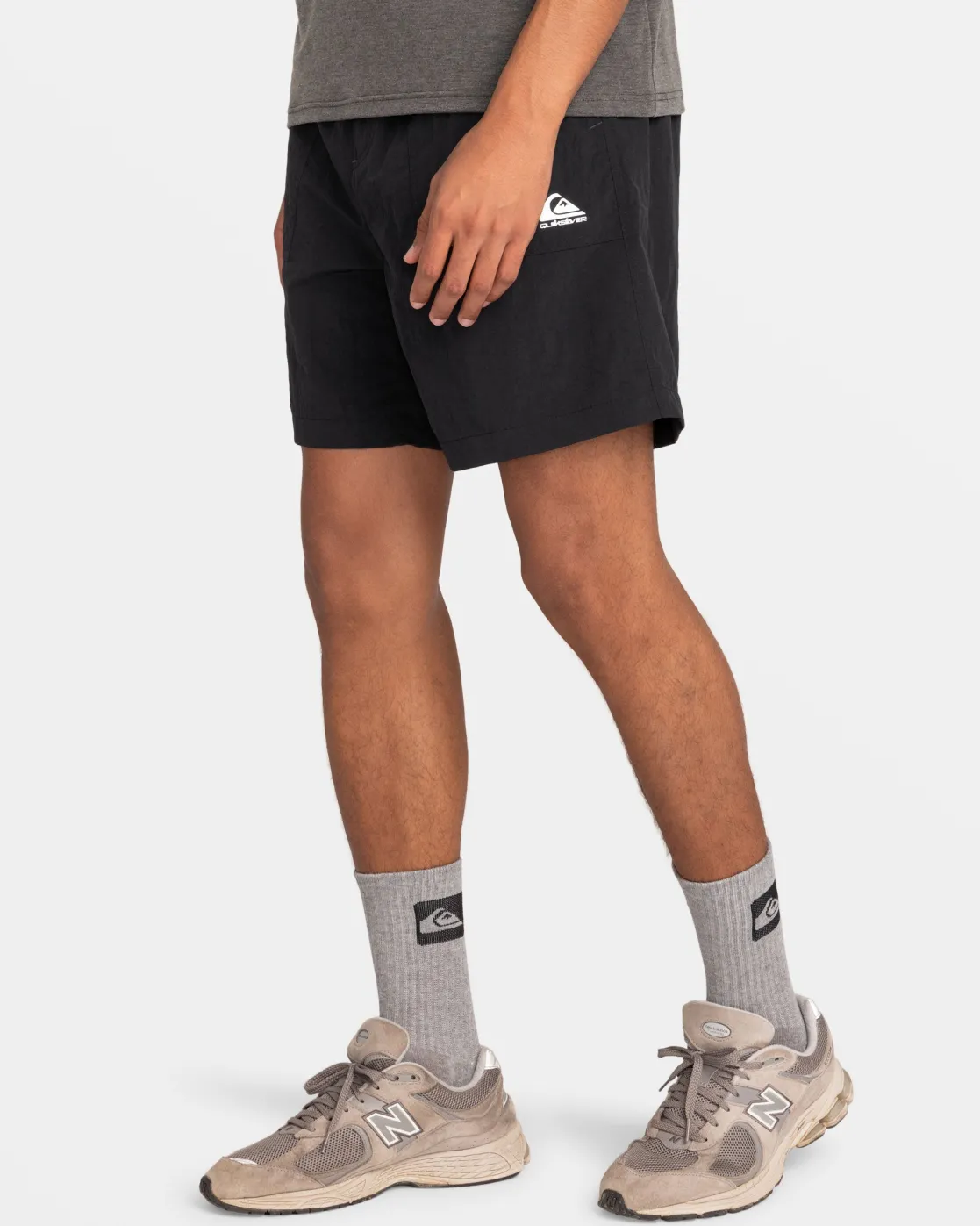 Quiksilver Shorts & Amphibians>Run Ashore 18" Shorts BLACK
