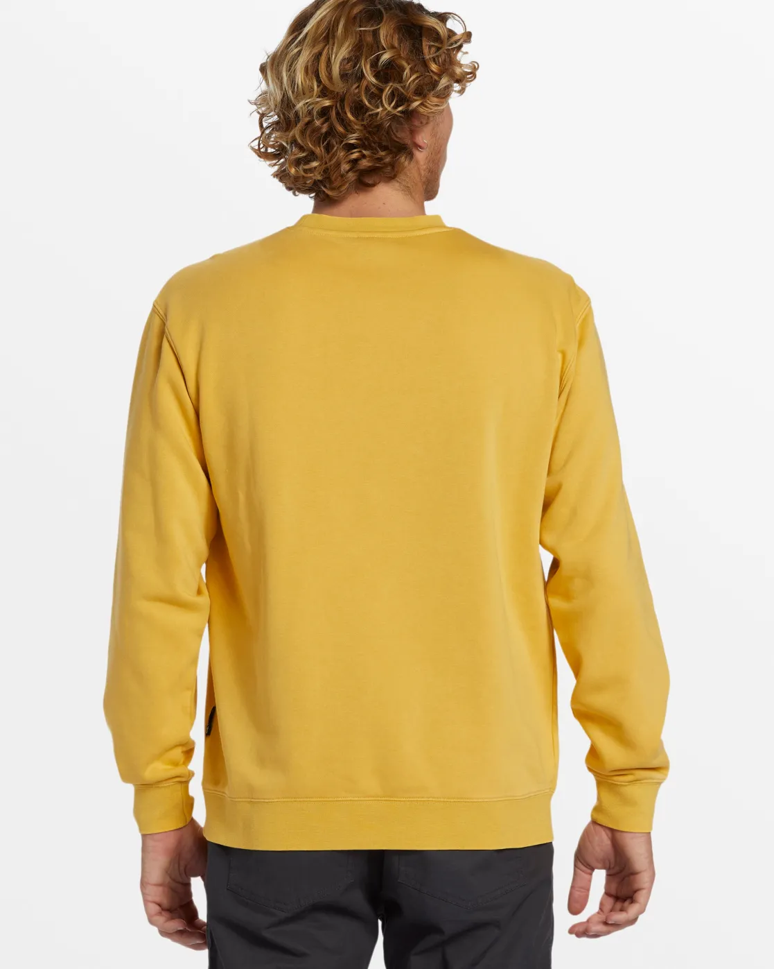 Quiksilver Sweatshirts & Hoodies>Salt Water Crew Neck Sweatshirt OCHRE
