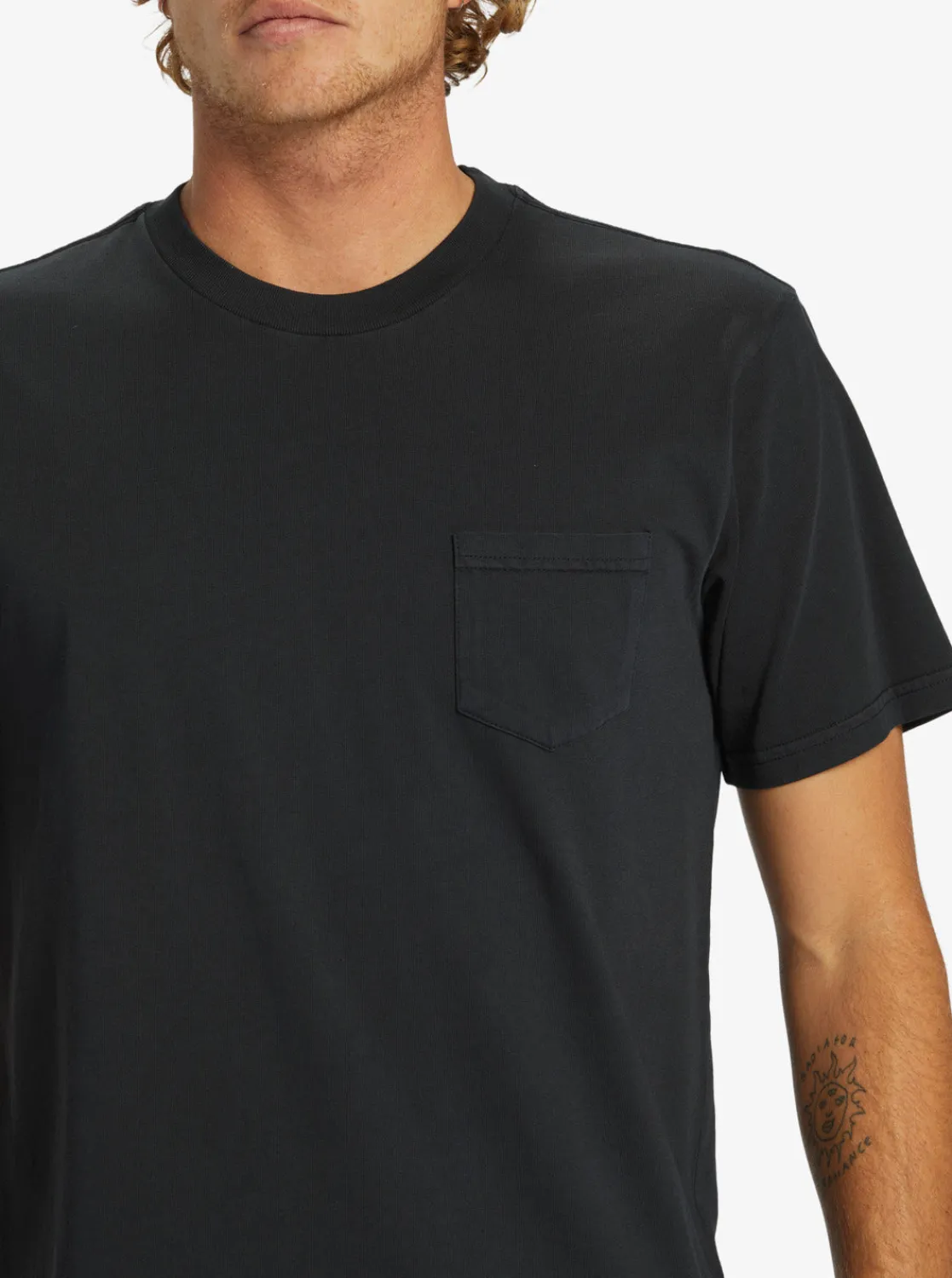 Quiksilver Tees | Under $50>Salt Water Pocket Tee T-Shirt BLACK