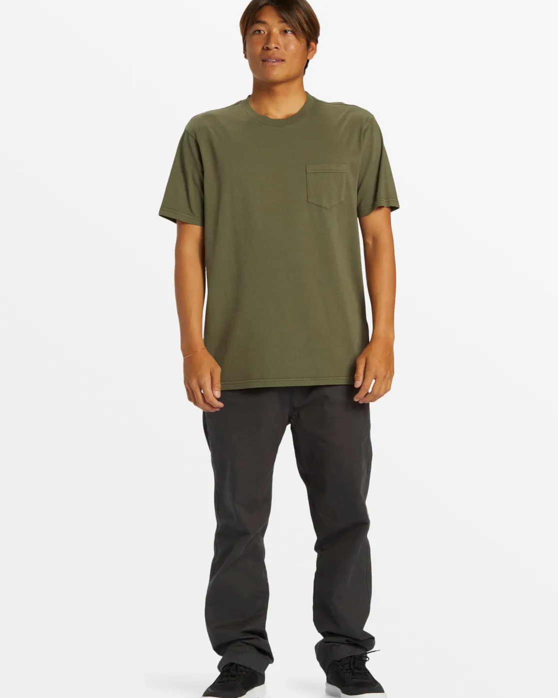 Quiksilver Tees>Salt Water Pocket Tee T-Shirt GRAPELEAF