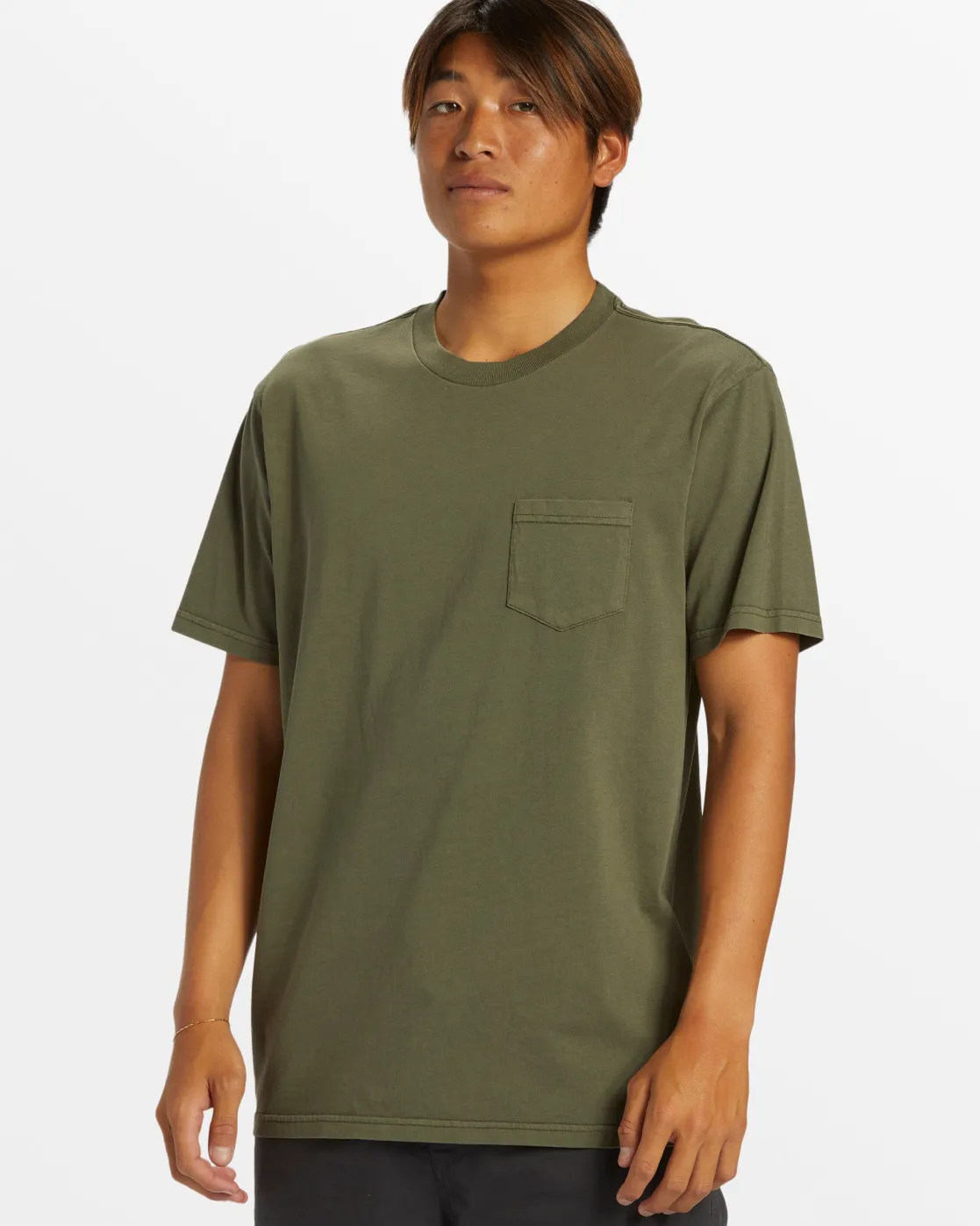 Quiksilver Tees>Salt Water Pocket Tee T-Shirt GRAPELEAF