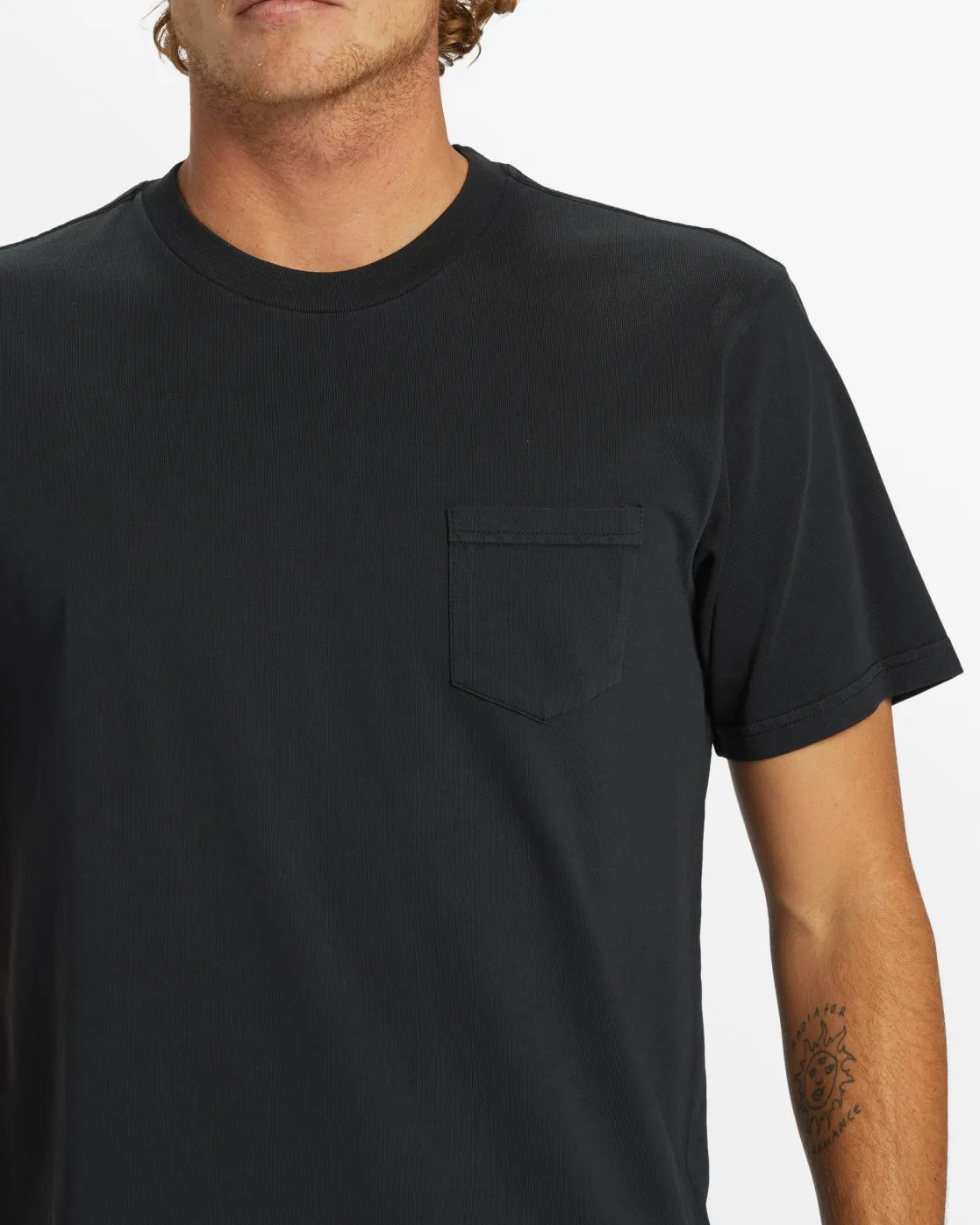 Quiksilver Tees | Under $50>Salt Water Pocket Tee T-Shirt BLACK