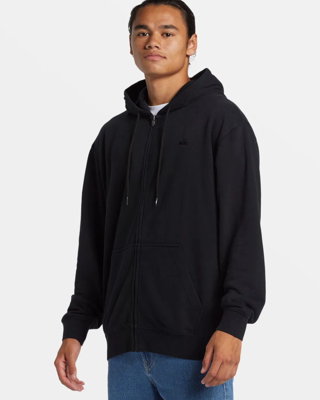 Quiksilver Sweatshirts & Hoodies>Salt Water Zip Hoodie BLACK