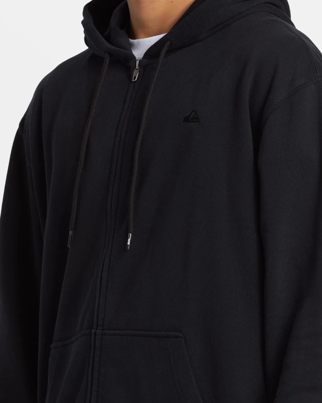 Quiksilver Sweatshirts & Hoodies>Salt Water Zip Hoodie BLACK