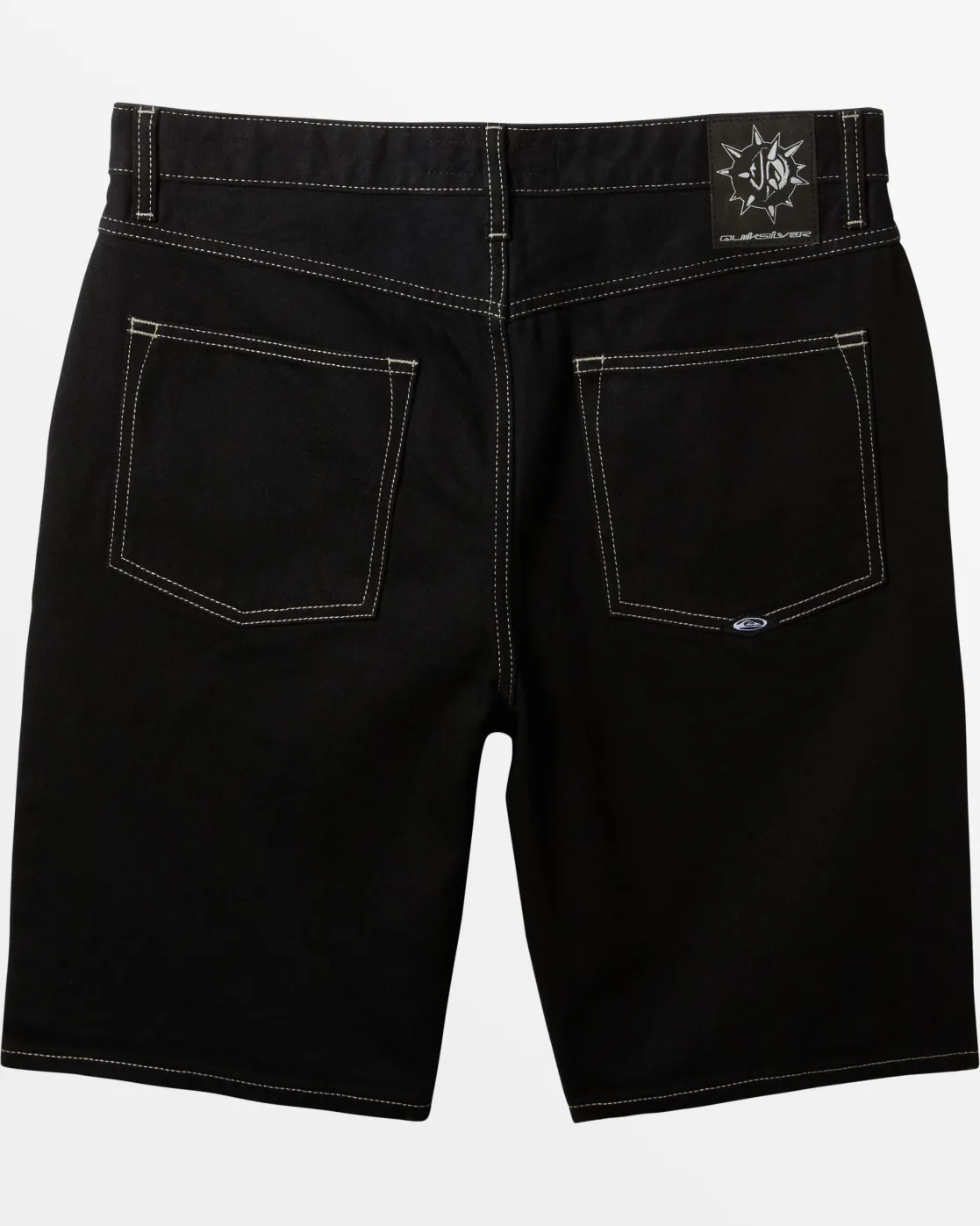 Quiksilver Shorts & Amphibians>Saturn Baggy Denim Shorts - BLACK
