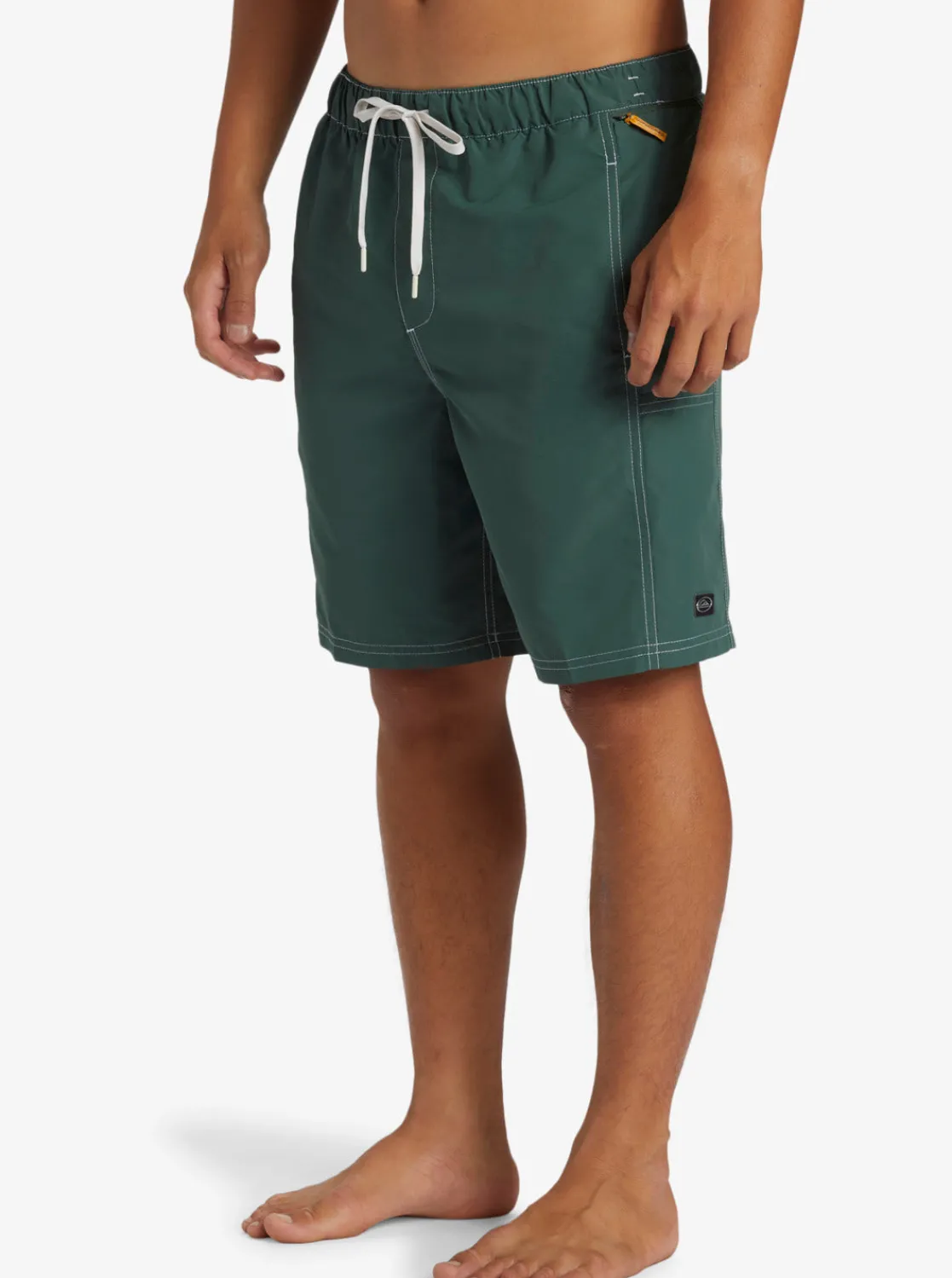 Quiksilver Shorts & Amphibians>Saturn Drainer Amphibian 18.5" Hybrid Shorts FOREST