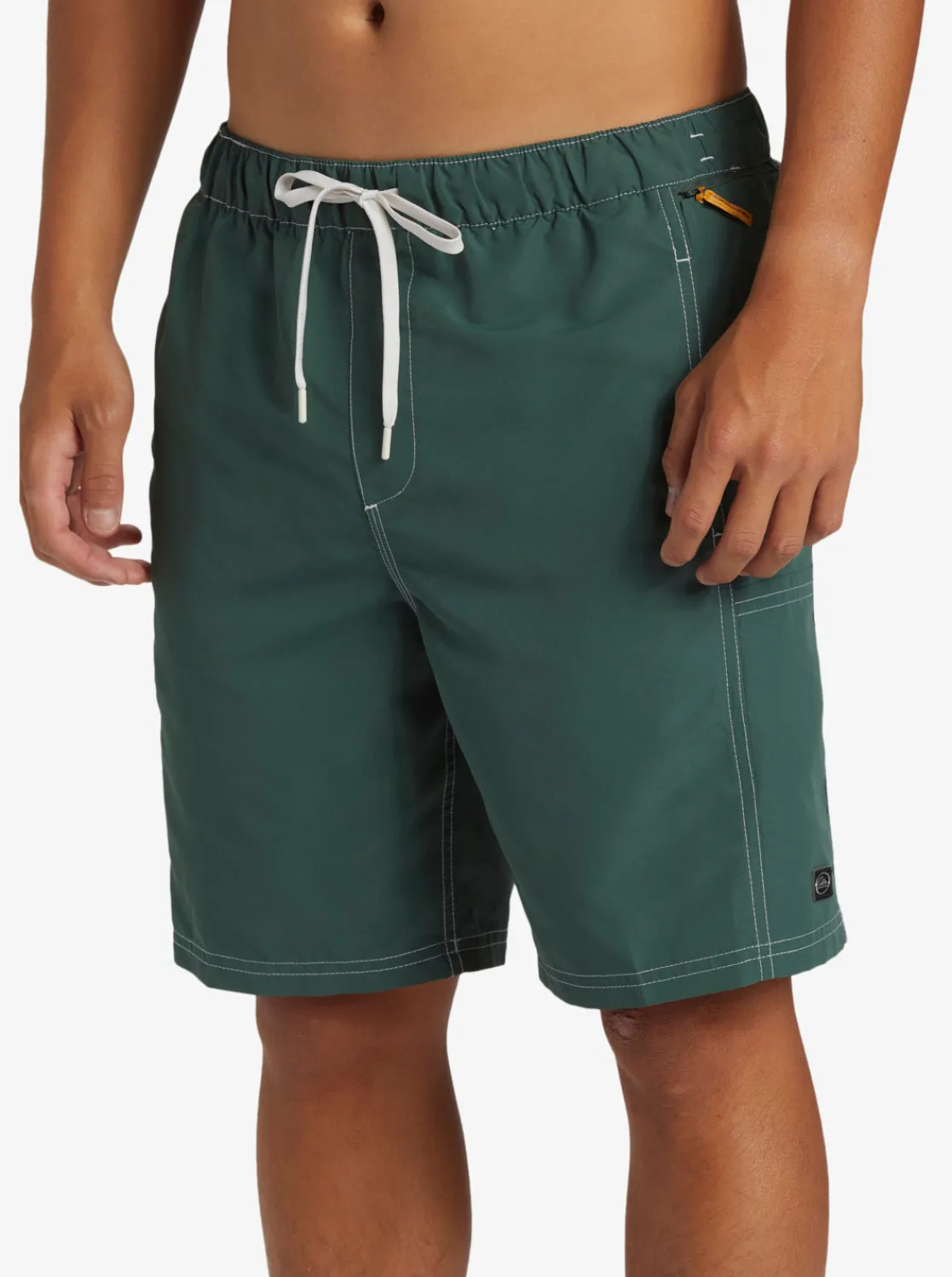 Quiksilver Shorts & Amphibians>Saturn Drainer Amphibian 18.5" Hybrid Shorts FOREST