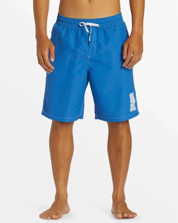Quiksilver Boardshorts | Boardshorts>Saturn Elastic 20'' Waist Trunks STARSAPPHIRE