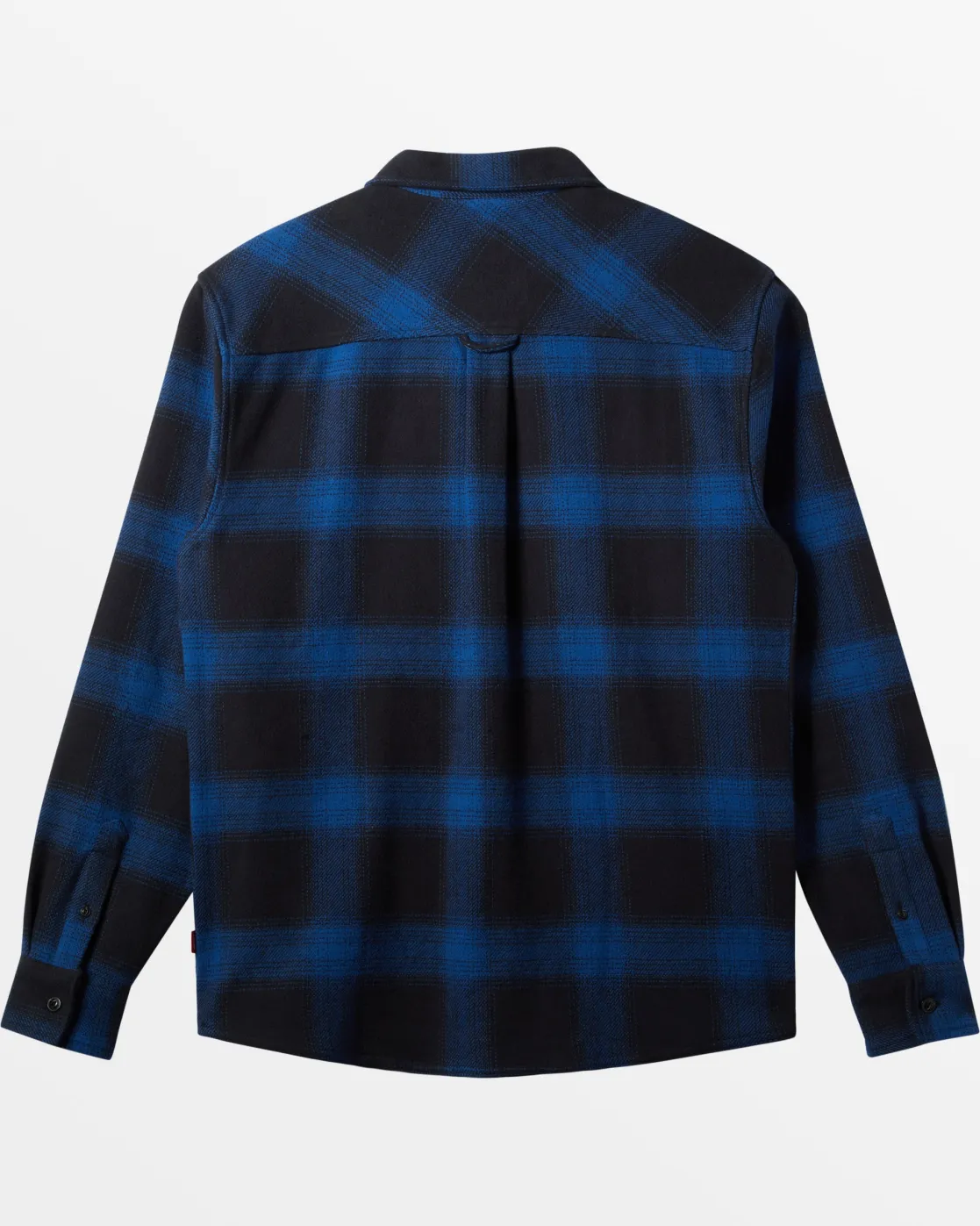 Quiksilver Shirts & Polos>Saturn Shadow Plaid Long Sleeve Flannel Shirt MONACOBLUESATURNSHADOWPLAID