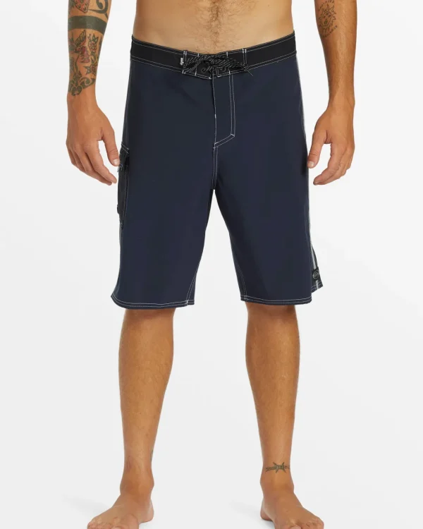 Quiksilver Boardshorts | Boardshorts>Saturn Solid 21" Boardshorts DARKNAVY