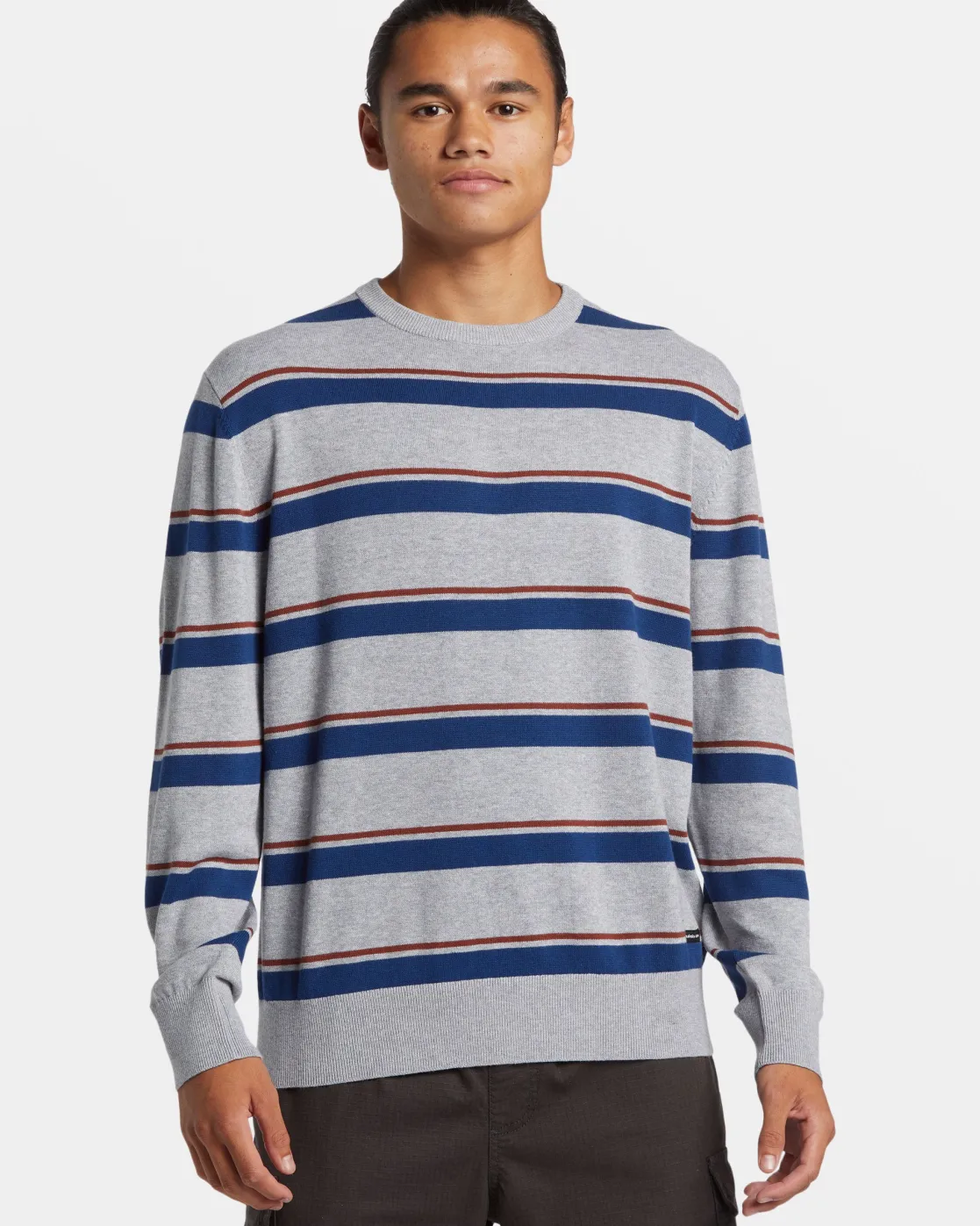 Quiksilver Sweatshirts & Hoodies | Under $100>Scott Crewneck Sweatshirt SCOTTCREWHTRGREY