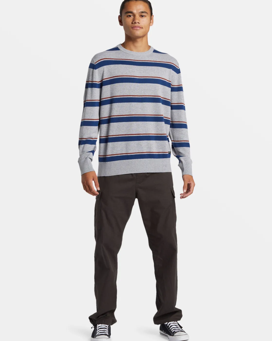 Quiksilver Sweatshirts & Hoodies | Under $100>Scott Crewneck Sweatshirt SCOTTCREWHTRGREY