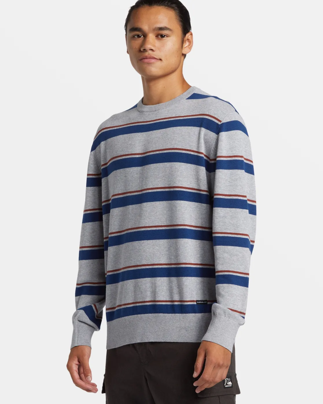 Quiksilver Sweatshirts & Hoodies | Under $100>Scott Crewneck Sweatshirt SCOTTCREWHTRGREY