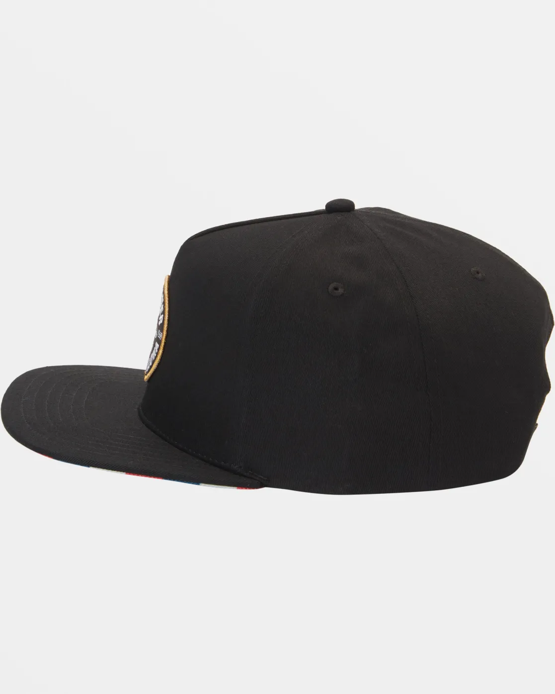 Quiksilver Hats>Shark Dive Snapback Hat BLACK