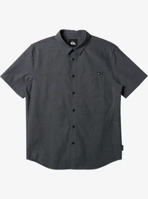 Quiksilver Shirts & Polos>Shoreline Classic Short Sleeve Shirt DARKNAVY