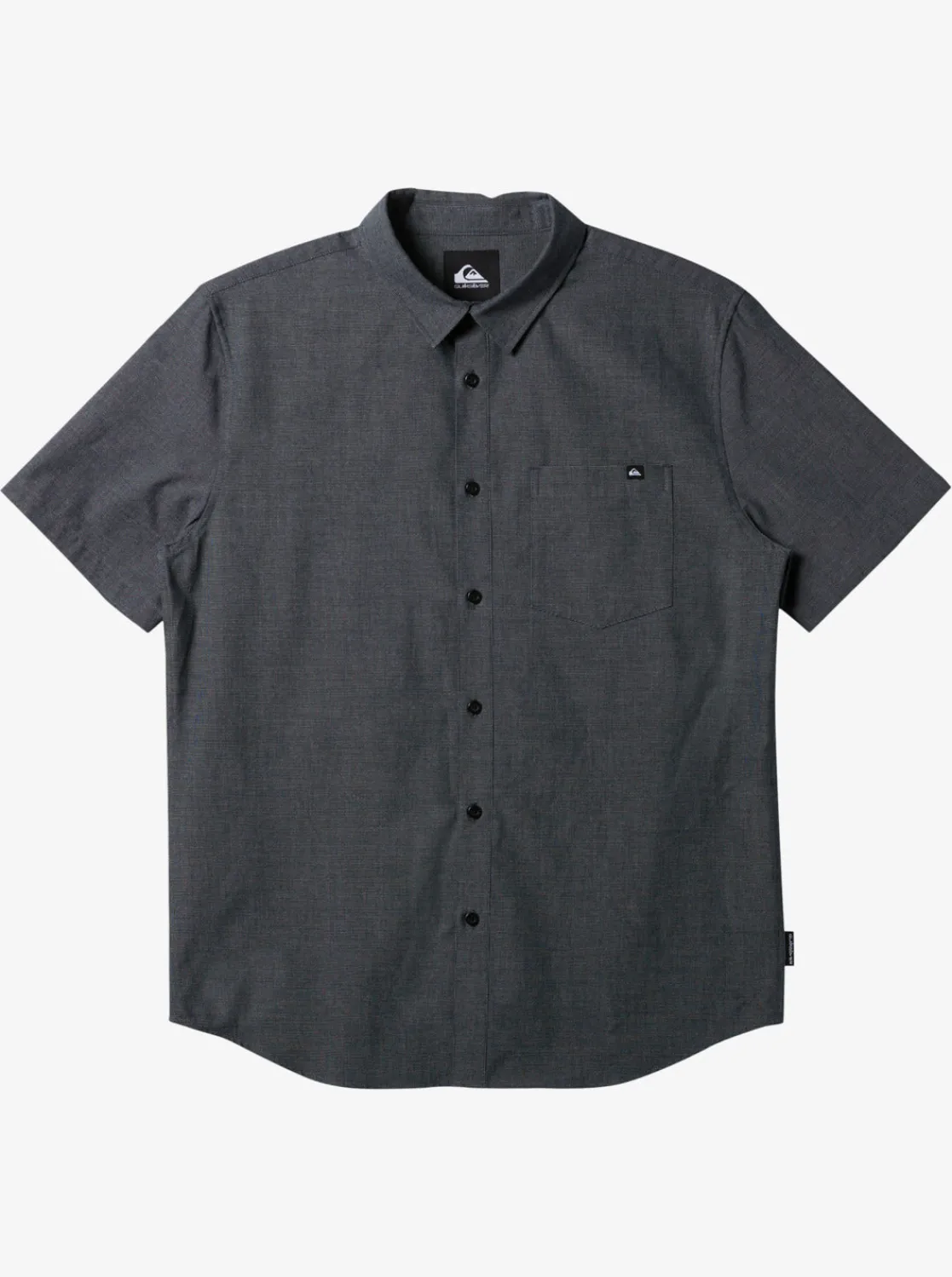 Quiksilver Shirts & Polos>Shoreline Classic Short Sleeve Shirt DARKNAVY