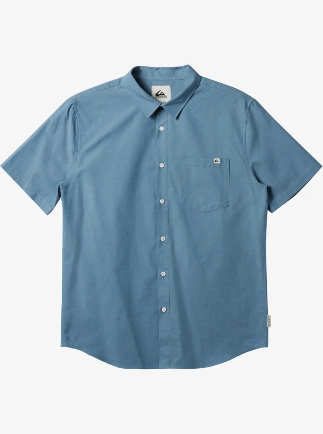 Quiksilver Shirts & Polos>Shoreline Classic Short Sleeve Shirt BLUESHADOW