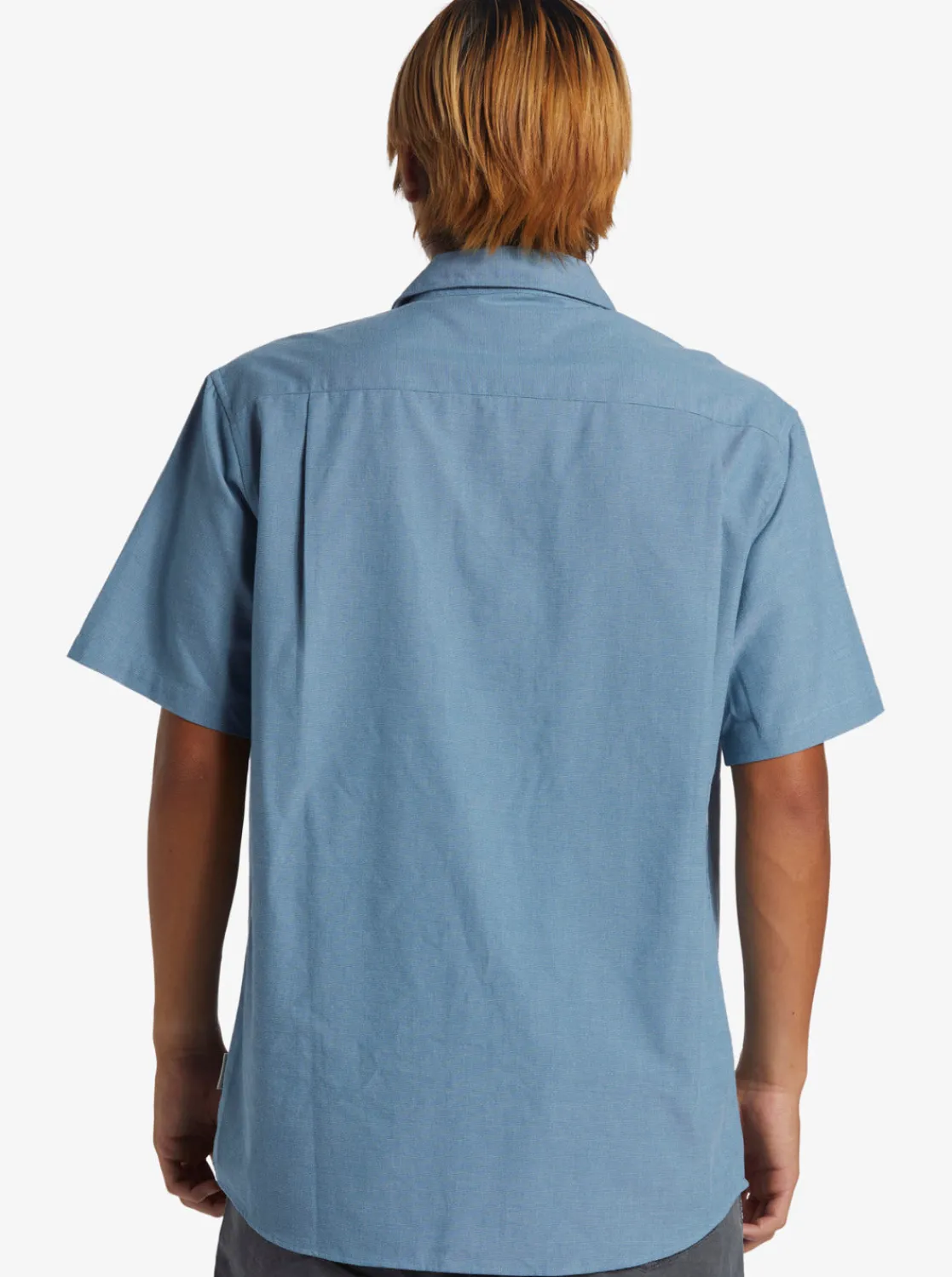 Quiksilver Shirts & Polos>Shoreline Classic Short Sleeve Shirt BLUESHADOW