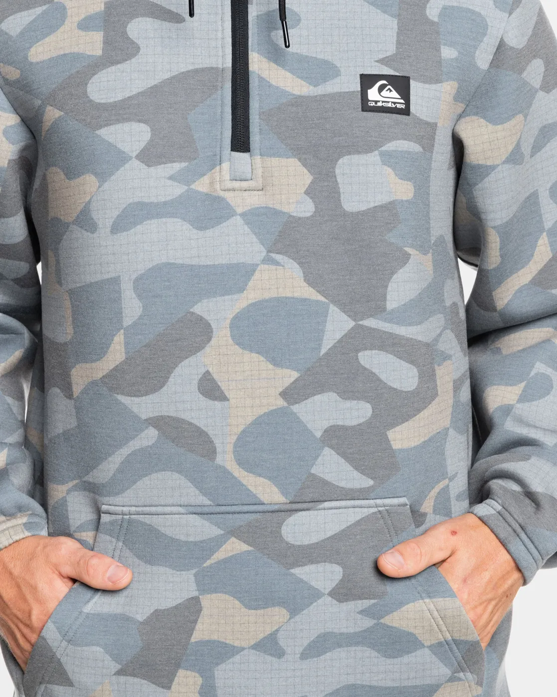 Quiksilver Accessories | Snow Midlayers>Shredder Hoodie PUZZLECAMOICEFLOW
