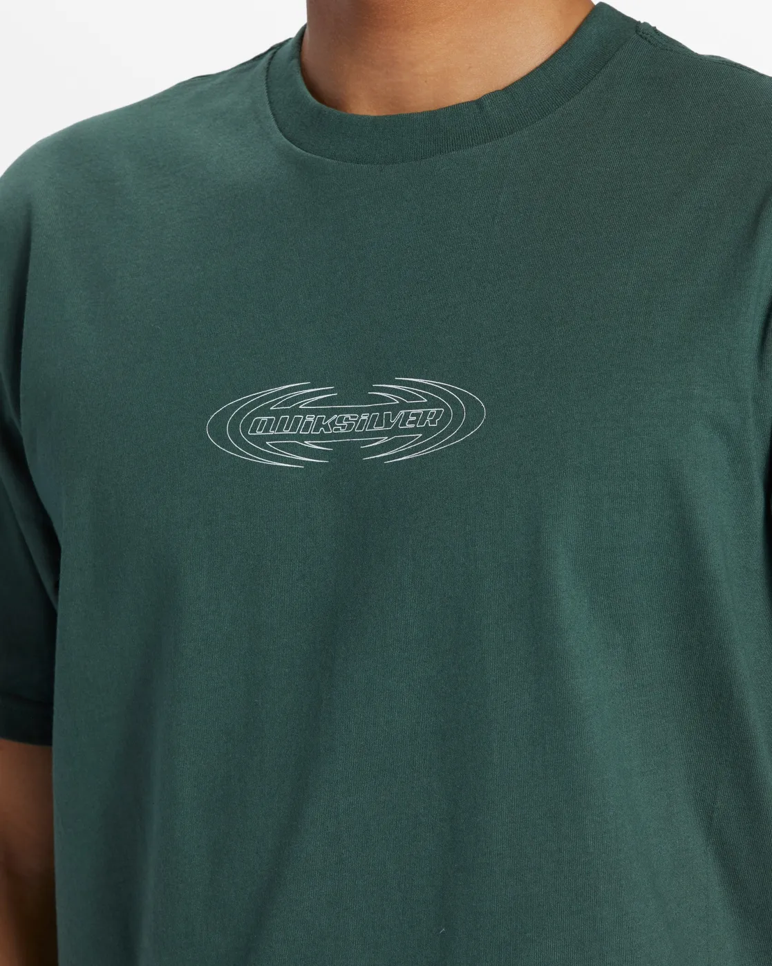 Quiksilver Tees>Spikes Oversized T-Shirt - FOREST