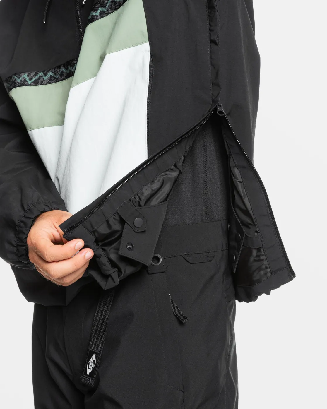 Quiksilver Snow Jackets>Steeze Snow Jacket TRUEBLACK