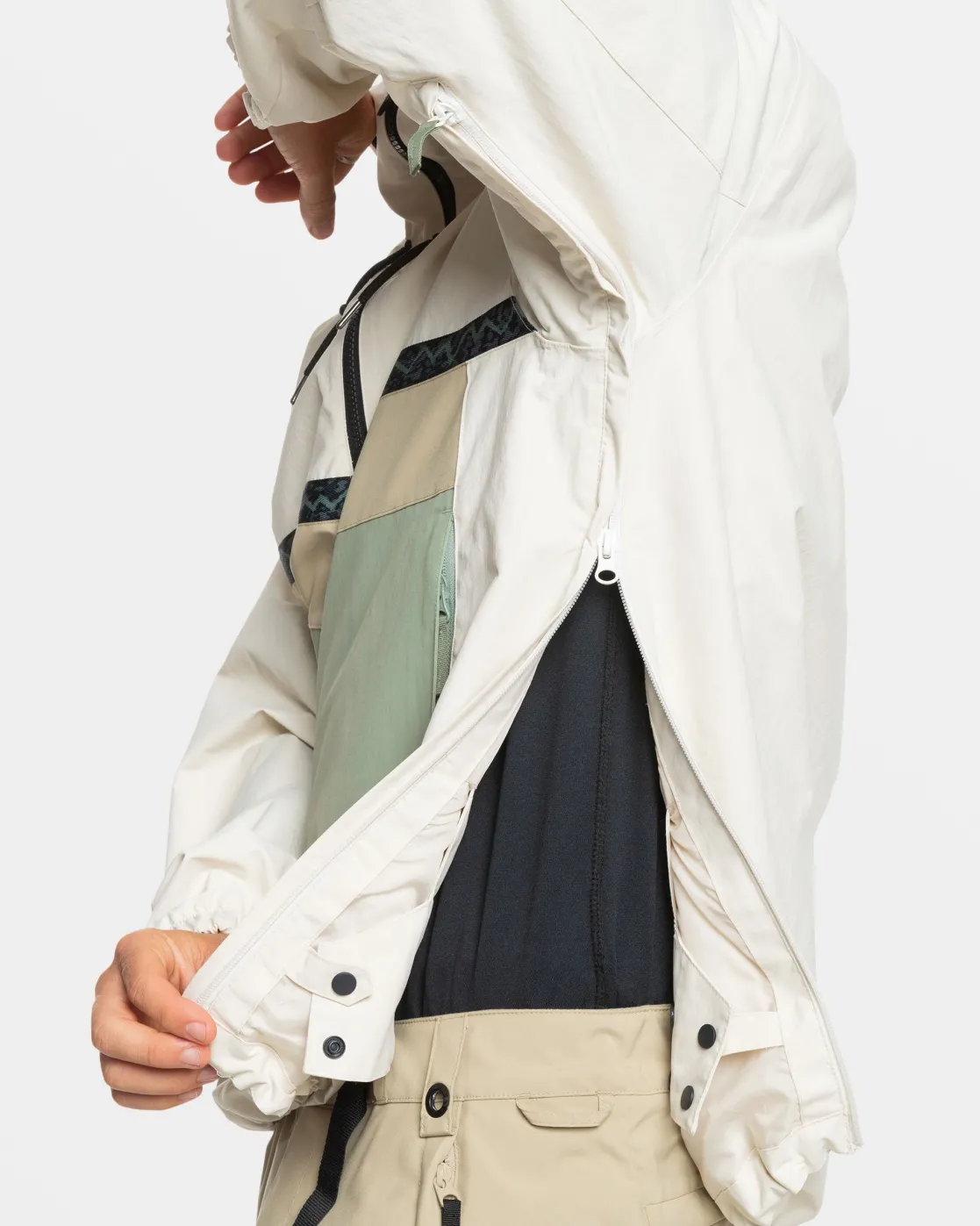 Quiksilver Snow Jackets>Steeze Snow Jacket BIRCH