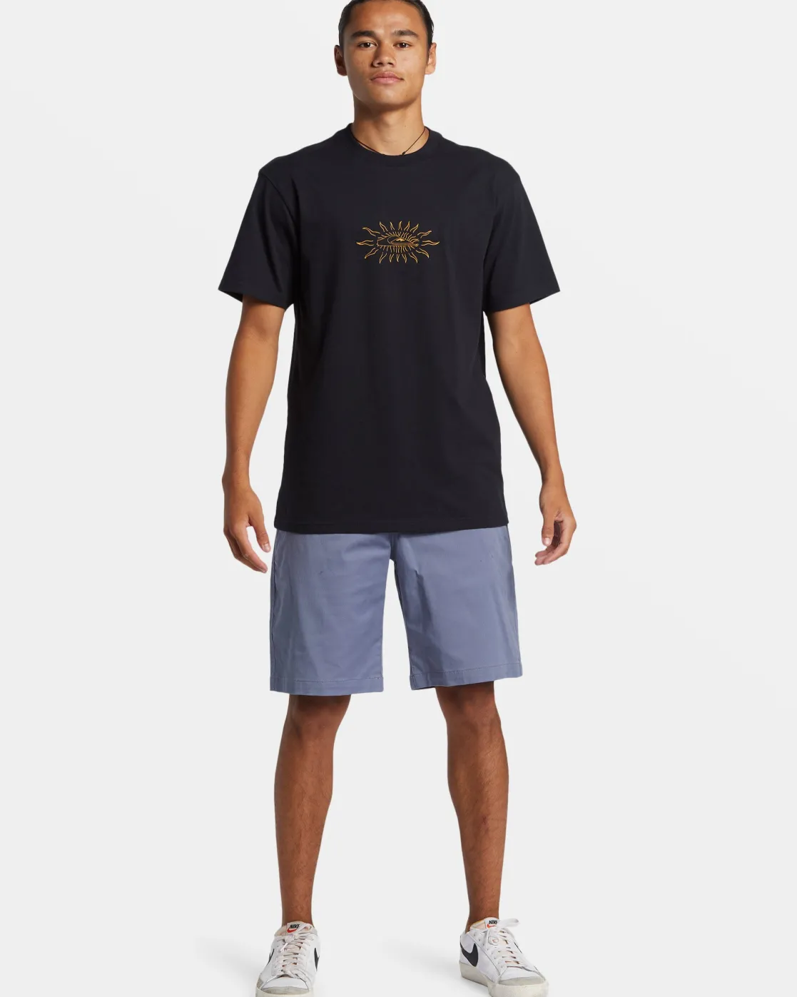 Quiksilver Tees>Sun Flare T-Shirt BLACK