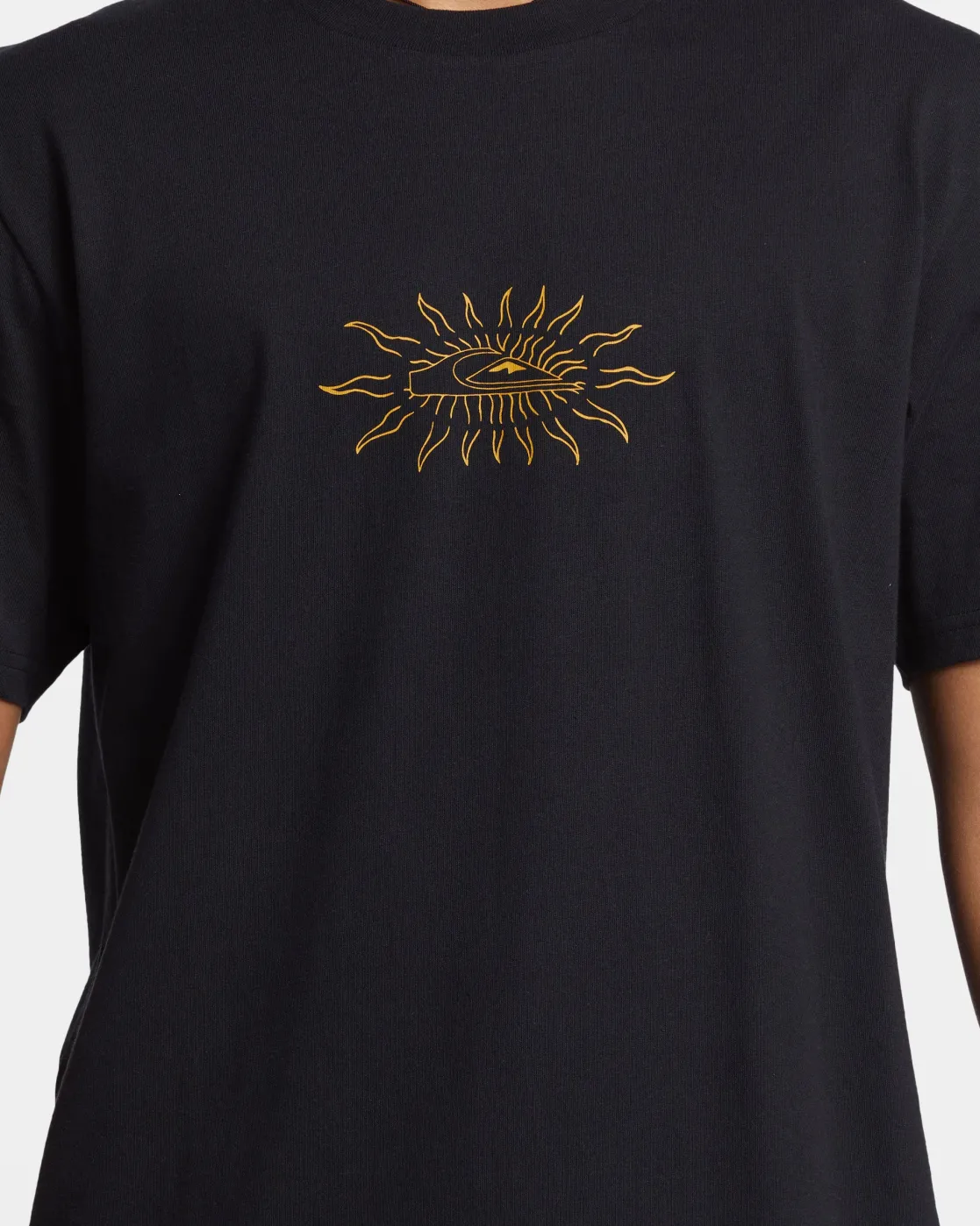 Quiksilver Tees>Sun Flare T-Shirt BLACK