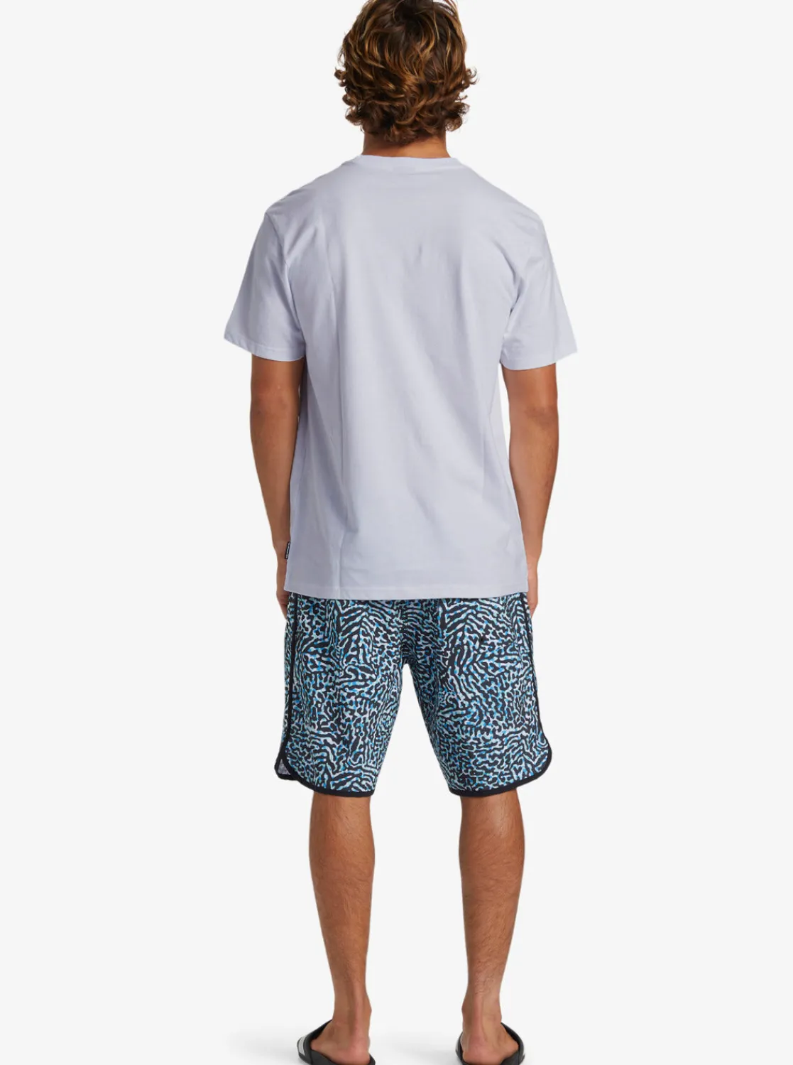 Quiksilver Tees>Surf T-Shirt WHITE