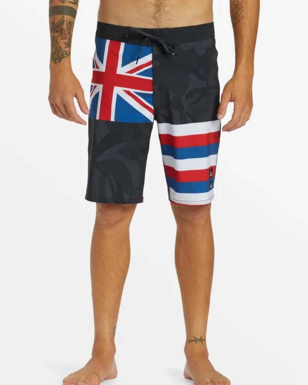 Quiksilver Boardshorts | Boardshorts>Surfsilk Hawaii Flyer 20" Boardshorts BLACK