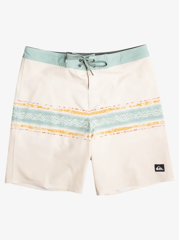 Quiksilver Boardshorts | Boardshorts>Surfsilk Mesa Stripe 19" Boardshorts BIRCH