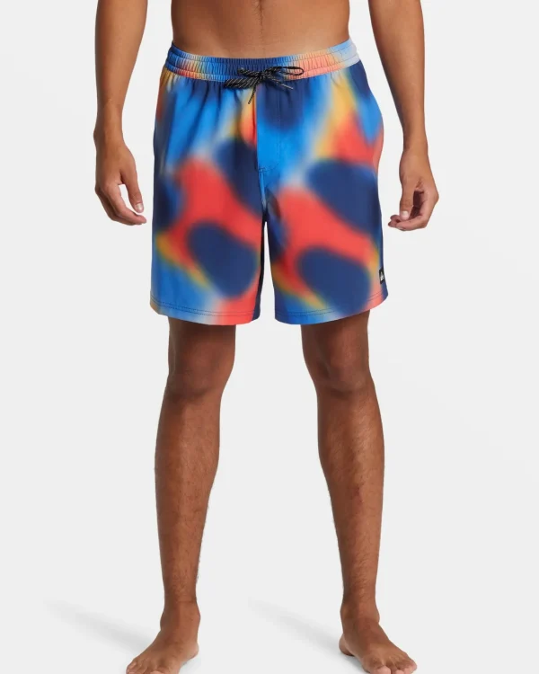 Quiksilver Boardshorts | Boardshorts>Surfsilk Mix 17" Swim Trunks LIVINGCORAL