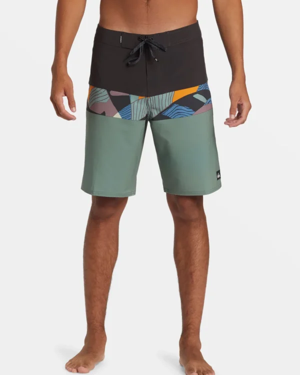 Quiksilver Boardshorts | Boardshorts>Surfsilk Panel 20" Boardshorts SEASPRAY