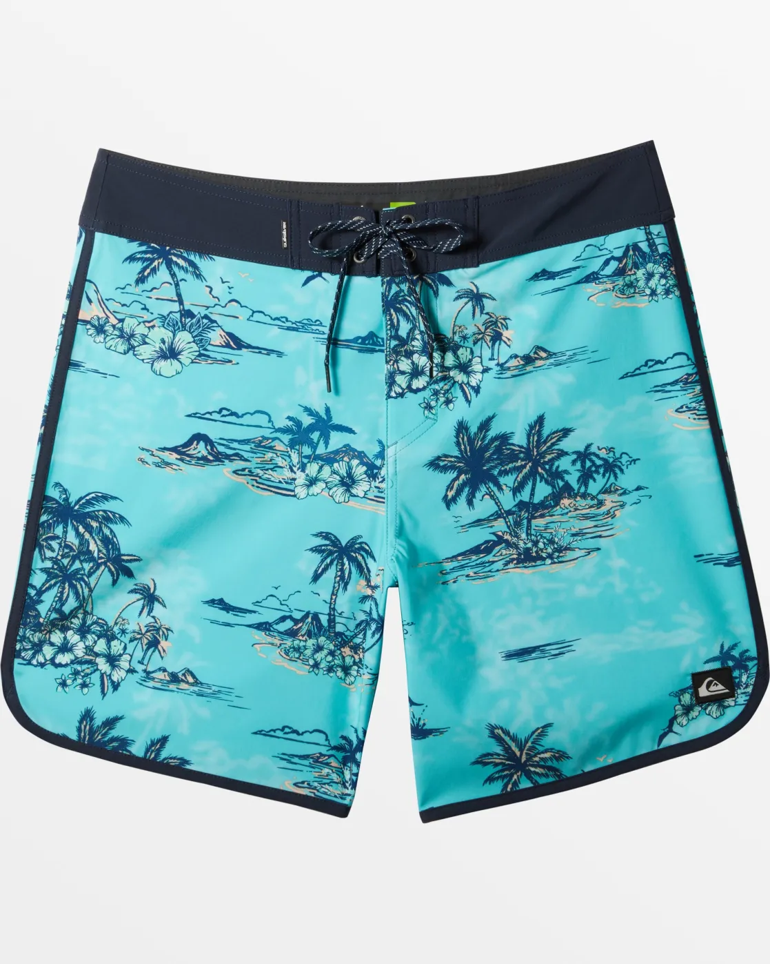 Quiksilver Boardshorts | Boardshorts>Surfsilk Scallop 19" Boardshorts CAPRI