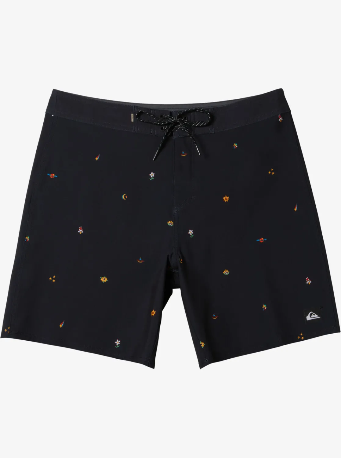 Quiksilver Boardshorts | Boardshorts>Surfsilk Straight Leg 19" Boardshorts BLACK