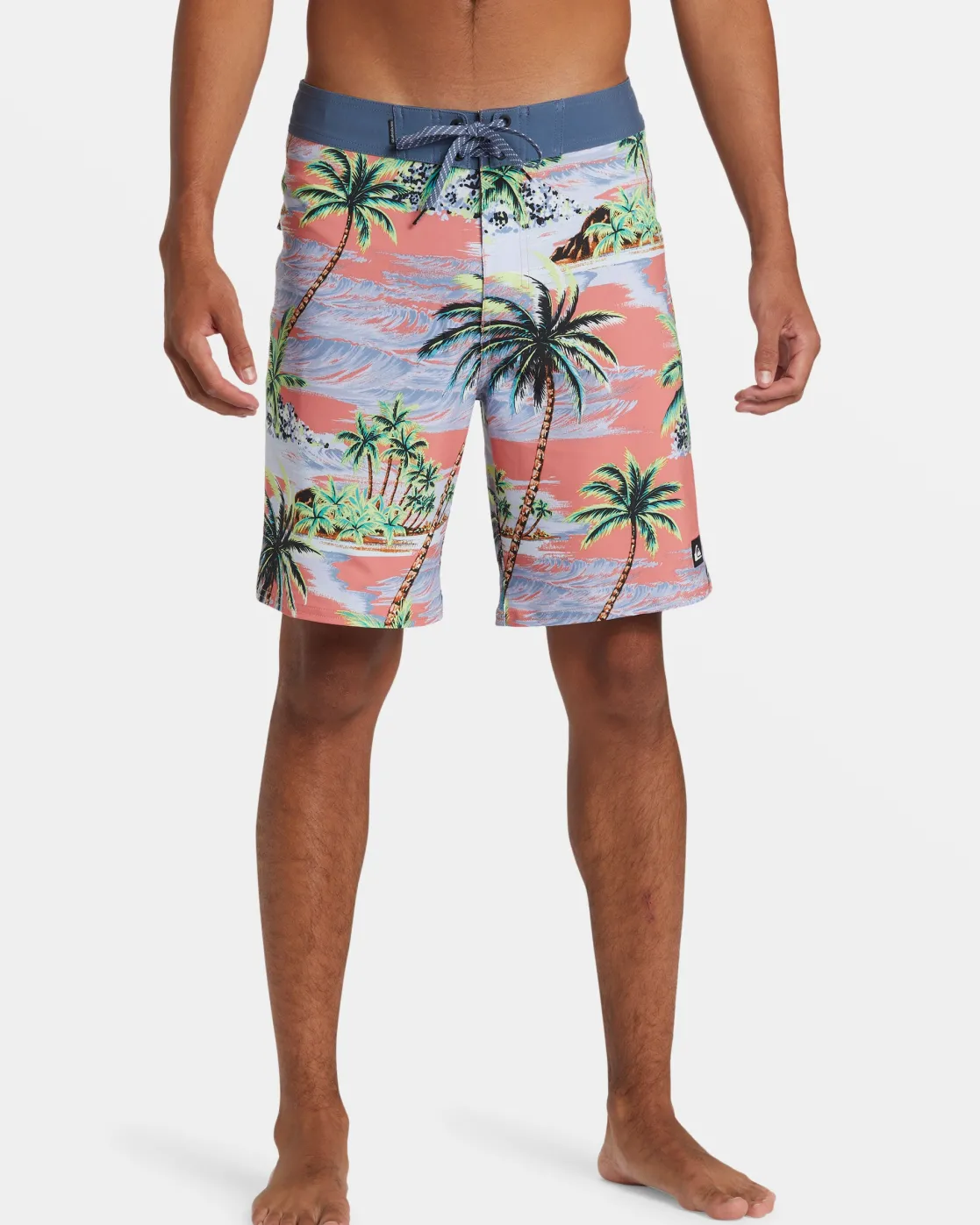 Quiksilver Boardshorts | Boardshorts>Surfsilk Straight Leg 19" Boardshorts SPICEDCORAL