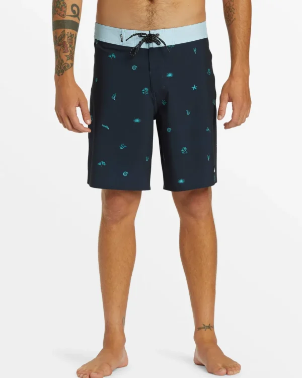 Quiksilver Boardshorts | Boardshorts>Surfsilk Straight Leg 19" Boardshorts DARKNAVY