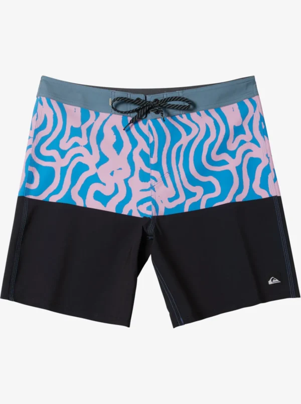 Quiksilver Boardshorts | Boardshorts>Surfsilk Straight Leg 19" Boardshorts CROWNBLUE