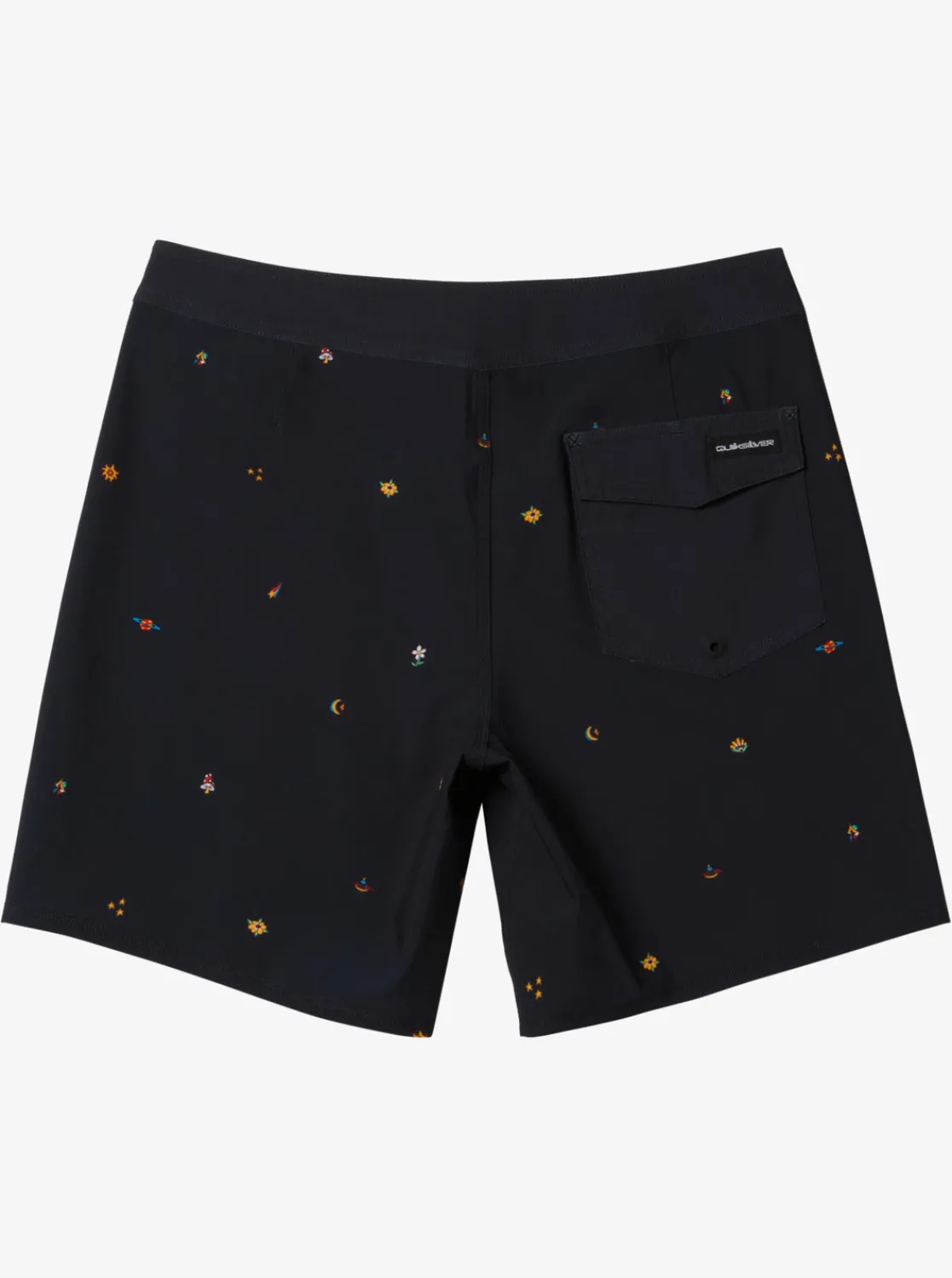 Quiksilver Boardshorts | Boardshorts>Surfsilk Straight Leg 19" Boardshorts BLACK
